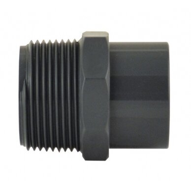 Vamzdžio jungtis 40/32 mm tiesi su išoriniu sriegiu 1¼" 2 Vamzdžio jungtis 40/32 mm tiesi su išoriniu sriegiu 1¼" 2