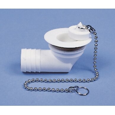 Vandens nuleidimo komplektas kampuotas - žarna 1", išleidimo anga 31 mm Vandens nuleidimo komplektas kampuotas - žarna 1", išleidimo anga 31 mm