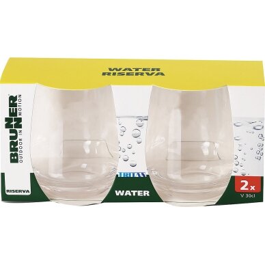 Vandens stiklinės Riserva rinkinys 2 300 ml 1 Vandens stiklinės Riserva rinkinys 2 300 ml 1