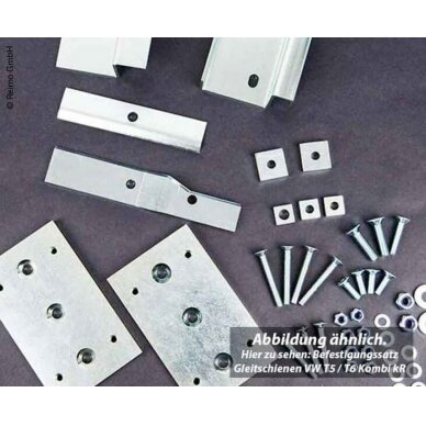 Variotech 3000 sėdynės Grizzly slydimo tvirtinimo komplektas Variotech 3000 sėdynės Grizzly slydimo tvirtinimo komplektas