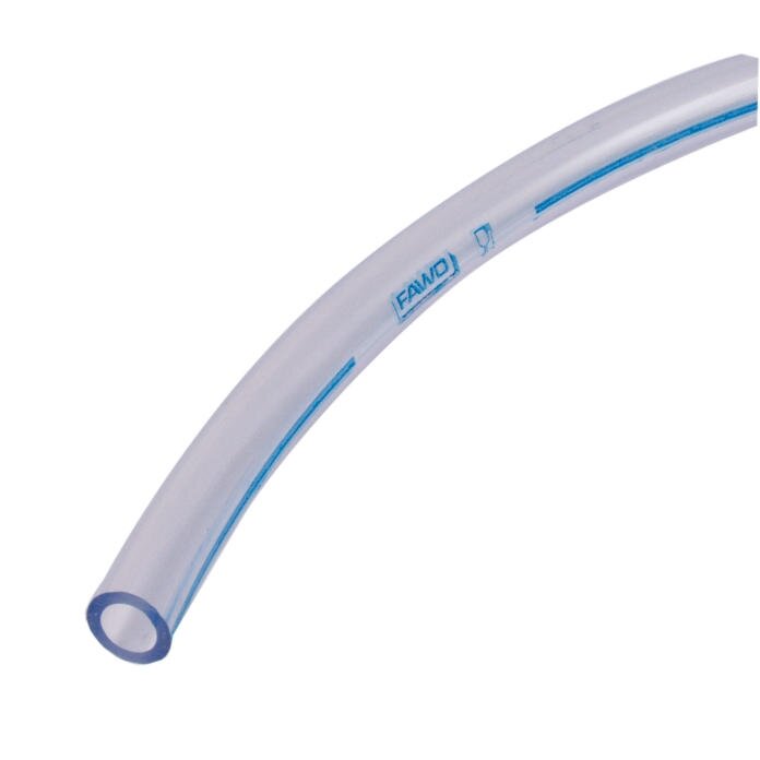 Vandens žarna 8x2mm skaidri 1m