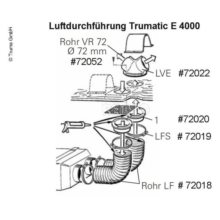Vamzdis LF 106mm vienam metrui Vamzdis LF 106mm vienam metrui