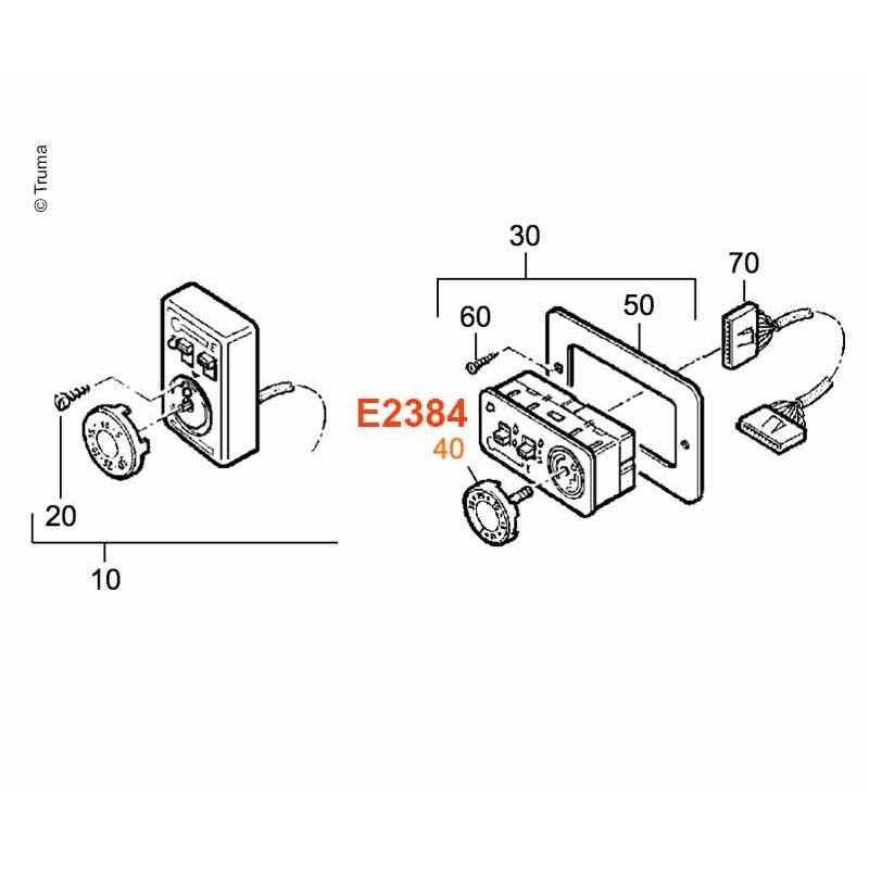 Valdymo rankena E4000