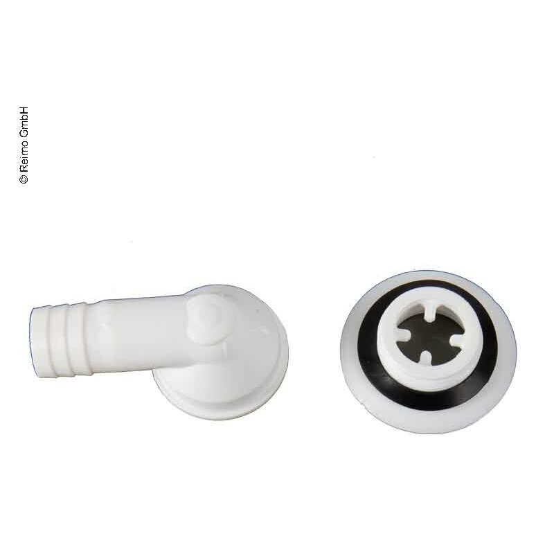 Vandens nuleidimo komplektas 90° žarna 3/4", išleidimo anga 23 mm, B tipas 1 Vandens nuleidimo komplektas 90° žarna 3/4", išleidimo anga 23 mm, B tipas 1