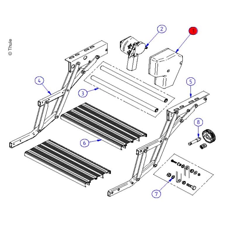 Variklio gaubtas Double Step 12V