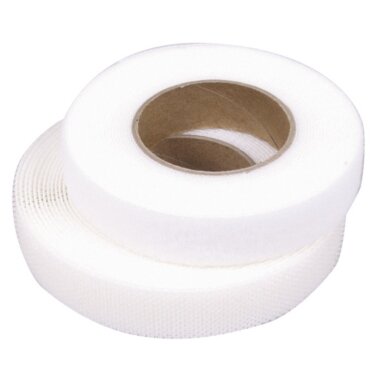 Velcro juosta 20 mm (balta) 5 m ilgio Velcro juosta 20 mm (balta) 5 m ilgio