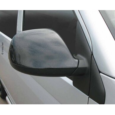 Veidrodinio atvarto anglies išvaizda VW T6 Veidrodinio atvarto anglies išvaizda VW T6