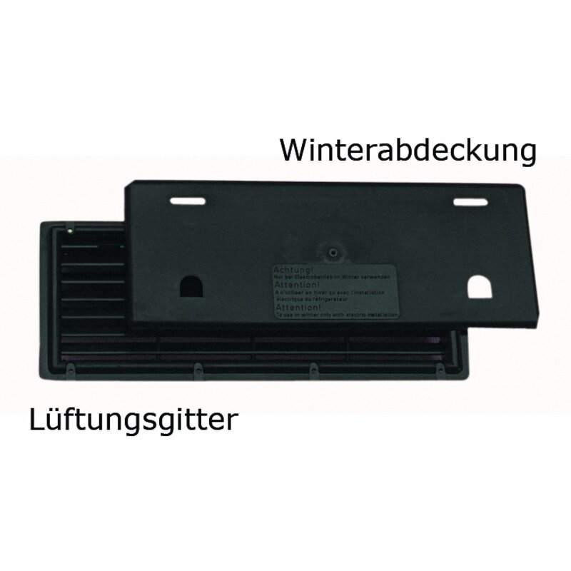 Vėdinimo grotelės 375x150 mm, žieminė danga Vėdinimo grotelės 375x150 mm, žieminė danga