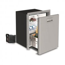 Vitrifrigo DW42 RFX nerūdijančio plieno stalčių šaldytuvas - 12/24V, 42 litrai