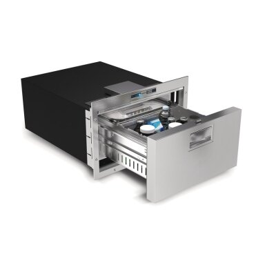 Vitrifrigo nerūdijančio plieno stalčių šaldytuvas DW35 RFX 35L 12/24V Vitrifrigo nerūdijančio plieno stalčių šaldytuvas DW35 RFX 35L 12/24V