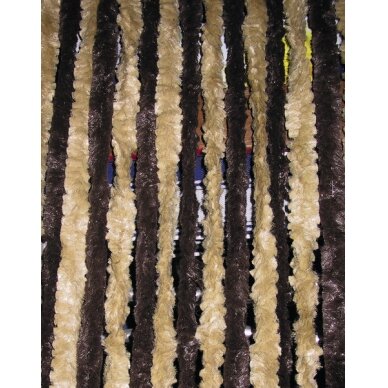 Vilnos užuolaidos 56x185 ruda/smėlio spalvos priekabų durims Vilnos užuolaidos 56x185 ruda/smėlio spalvos priekabų durims