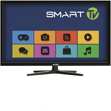 Visiškai automatinė palydovinė sistema Smart TV paketas: AS2 80 HD Ultrawhite S.S.C.® HD valdymo modulis SMARTWIDE LED 1
