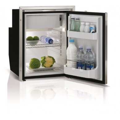 Vitrifrigo C51iX nerūdijančio plieno stalčių šaldytuvas - 12/24V, 51 litras Vitrifrigo C51iX nerūdijančio plieno stalčių šaldytuvas - 12/24V, 51 litras