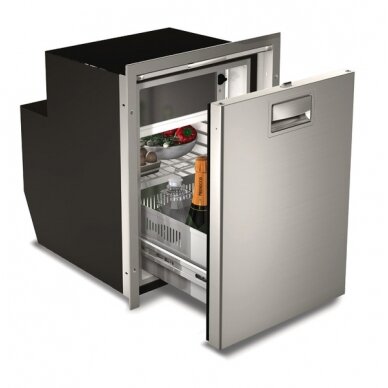 „Vitrifrigo DW51 RFX“ nerūdijančio plieno aušintuvas - 12/24 V, 51 litrai