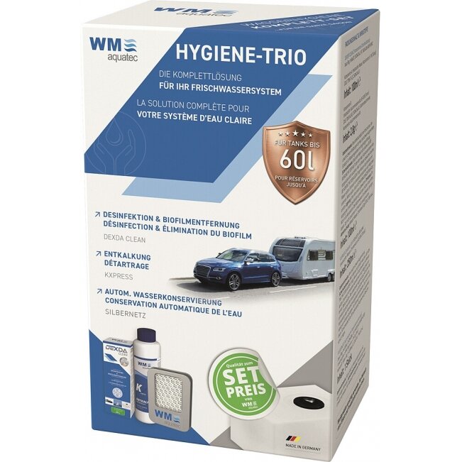 Visiška apsauga Hygiene Trio gėlo vandens sistemai