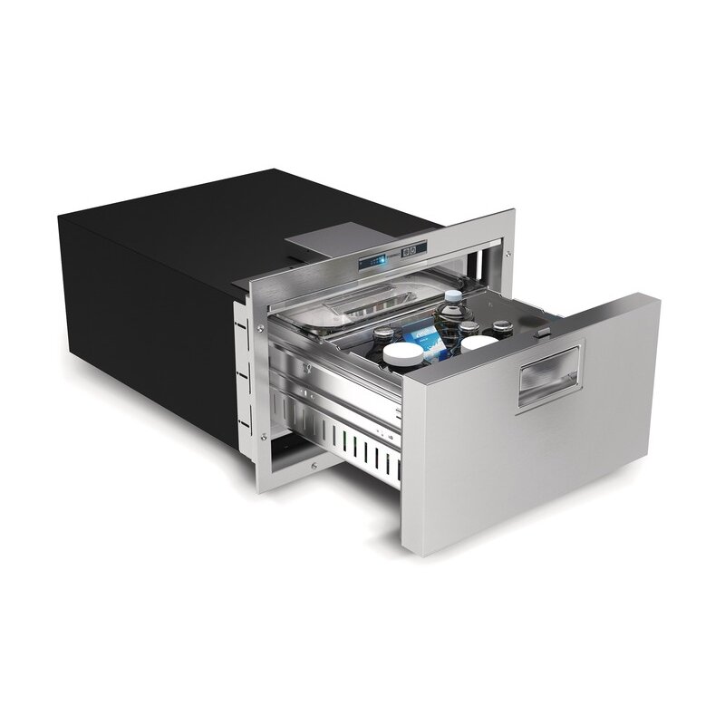 Vitrifrigo nerūdijančio plieno stalčių šaldytuvas DW35 RFX 35L 12/24V Vitrifrigo nerūdijančio plieno stalčių šaldytuvas DW35 RFX 35L 12/24V