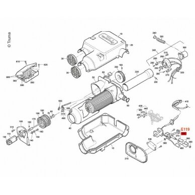 Vožtuvo korpusas E24/30mbar 1 Vožtuvo korpusas E24/30mbar 1