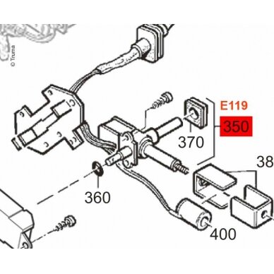 Vožtuvo korpusas E24/30mbar Vožtuvo korpusas E24/30mbar