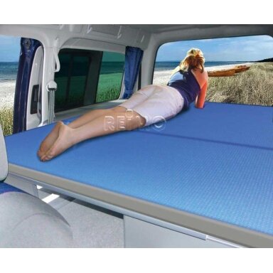VW Caddy Maxi montuojama lovų sistema 200 x 133 cm su apmušalais + užvalkalais