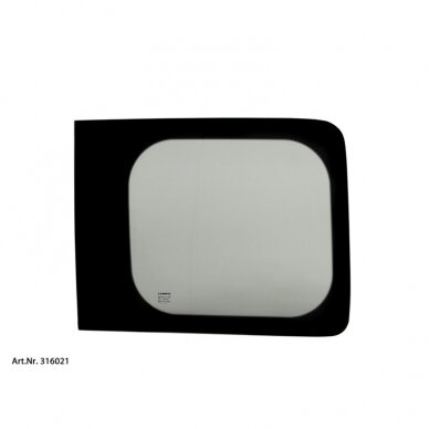 VW Caddy Maxi 2008-2020 pirmos eilės kairės pusės langas VW Caddy Maxi 2008-2020 pirmos eilės kairės pusės langas