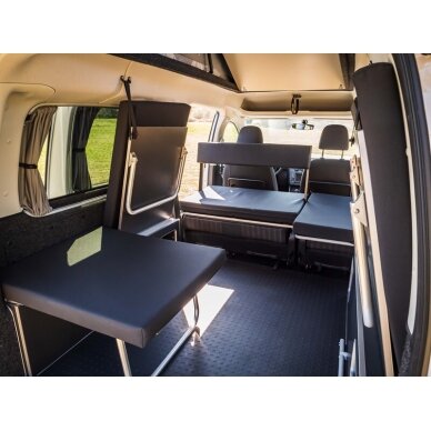 VW Caddy Maxi LR savaitgalio lova 2