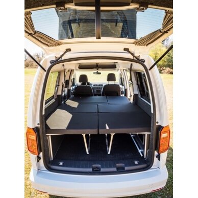VW Caddy Maxi LR savaitgalio lova VW Caddy Maxi LR savaitgalio lova