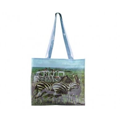 VWCollection T1 Bulli Bus Shopper - Krepšys PVC - Safari 1 VWCollection T1 Bulli Bus Shopper - Krepšys PVC - Safari 1