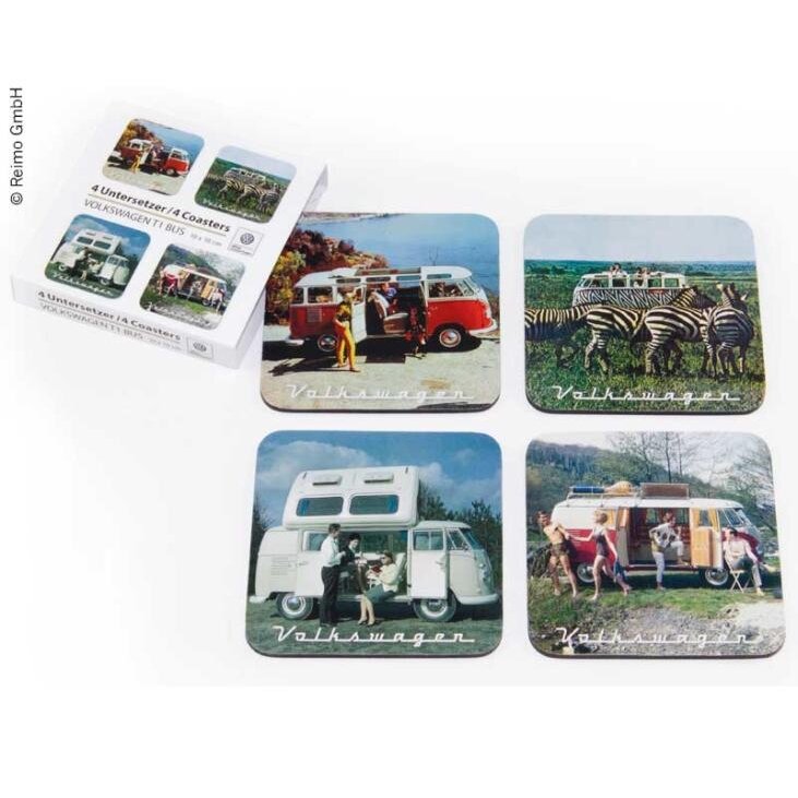 VW Collection padėkliukų rinkinys iš 4 vnt VW Collection padėkliukų rinkinys iš 4 vnt