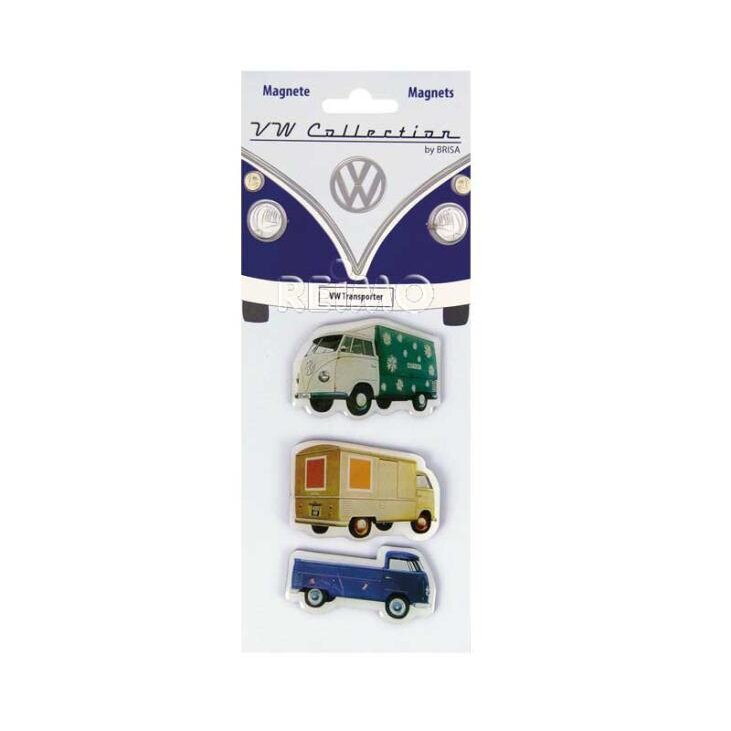 VW Collection T1 Bulli Bus magnetų rinkinys iš 3 - komercinio transporto VW Collection T1 Bulli Bus magnetų rinkinys iš 3 - komercinio transporto