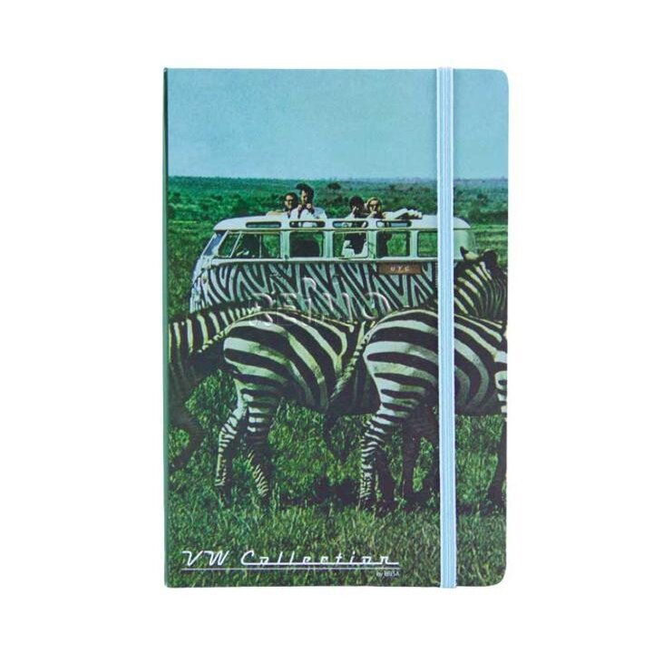 VW T1 Bulli Bus nešiojamasis kompiuteris Din A5 lined - Safari
