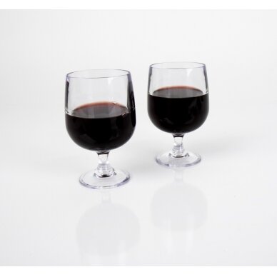 Vyno taurė PICCOLO 2 vnt., sukraunama 250ml, medžiaga: SAN 1