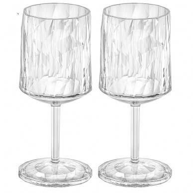 Vyno taurės KLUBAS Nr.9, superglas 200 ml rinkinys iš 2 krištolo skaidrumo Vyno taurės KLUBAS Nr.9, superglas 200 ml rinkinys iš 2 krištolo skaidrumo