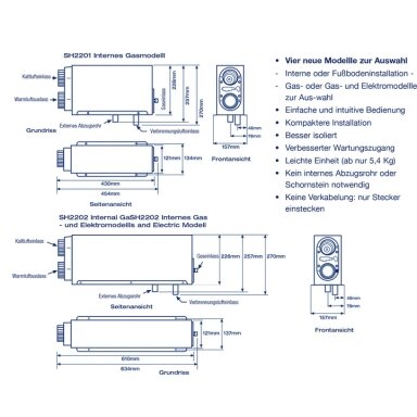 Webasto įmontuojamas dujinis/elektrinis šildytuvas 12V 2KW Webasto įmontuojamas dujinis/elektrinis šildytuvas 12V 2KW