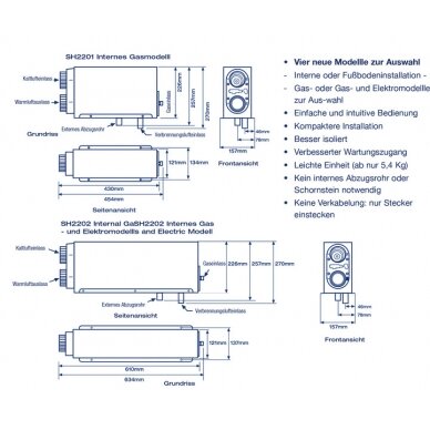 Webasto įmontuojamas dujinis/elektrinis šildytuvas 12V 2KW 1 Webasto įmontuojamas dujinis/elektrinis šildytuvas 12V 2KW 1