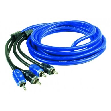 ZEALUM cinch kabelis \PURE\ 1m 2 kanalų ZEALUM cinch kabelis \PURE\ 1m 2 kanalų
